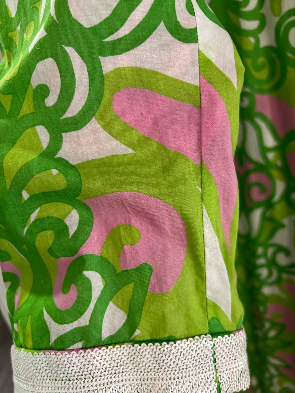 Rare HTF Vintage Lilly Pulitzer Colebrook Caftan XL - Picture 13 of 14